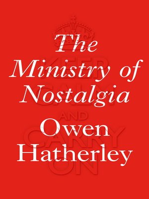 cover image of The Ministry of Nostalgia